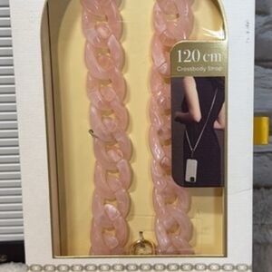 Pink Crossbody Strap